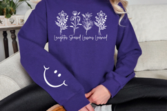 Laughter shared lessons learned Sleeve SVG Design Product Image 3