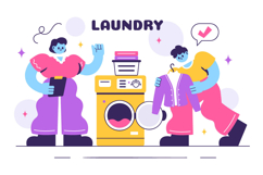 10 Laundry Room Illustration Product Image 4