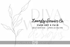 Laundry SVG Farmhouse Laundry Sign SVG Farmhouse Laundry SVG Product Image 2