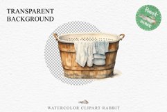 Laundry Tub Cozy Cottagecore Farm Bucket Village Wooden Sink PNG Nursery wall art card making collage printable decor junk journal sublimation Scrapbooking  watercolor Cozy Cottagecore Laundry Tub Village Wooden Sink House PNG clipart, farm barn village