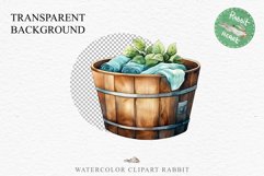 Laundry Tub Cozy Cottagecore Farm Bucket Village Wooden Sink PNG Nursery wall art card making collage printable decor junk journal sublimation Scrapbooking  watercolor Cozy Cottagecore Laundry Tub Village Wooden Sink House PNG clipart, farm barn village