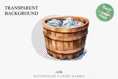 Laundry Tub Cozy Cottagecore Farm Bucket Village Wooden Sink PNG Nursery wall art card making collage printable decor junk journal sublimation Scrapbooking  watercolor Cozy Cottagecore Laundry Tub Village Wooden Sink House PNG clipart, farm barn village