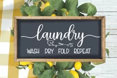 Laundry Wash Dry Fold SVG I Laundry Room Sign SVG  I Farmhouse Sign SVG