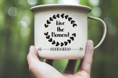 Laurels &amp; Divider | Hand Drawn Floral Border, Leafy Wreath Product Image 6