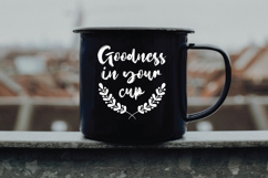 White Laurels &amp; Divider | Hand Drawn Leaf Border, Wreath Product Image 6