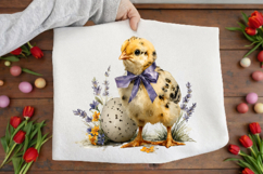 Lavender Easter Chicks Clipart Product Image 3