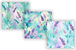 seamless lavender field, purple mint tones, spring floral design, lavender field pattern, seamless purple tones, mint floral design, spring lavender pattern, field purple tones, seamless mint florals, lavender design tones, seamless lavender floral field,