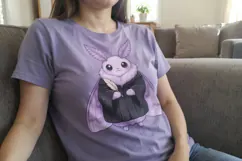 Lavender Goth Library Sublimation Product Image 4
