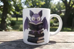 Lavender Goth Library Sublimation Product Image 5