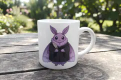 Lavender Goth Library Sublimation Product Image 13