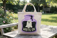 Lavender Goth Library Sublimation Product Image 4
