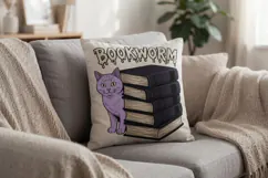 Lavender Goth Library Sublimation Product Image 6