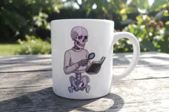 Lavender Goth Library Sublimation Product Image 8