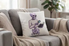 Lavender Goth Library Sublimation Product Image 9