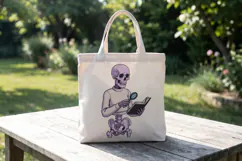 Lavender Goth Library Sublimation Product Image 10