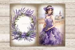 Lavender Junk Journal Kit, Victorian Ephemera, GlamArtZhanna, Lavender Junk Journal Pages, Country Girl Printable, Digital Collage Sheet Bundle, French Scrapbook Paper, Botanical Ephemera, Spring Junk Journal, Vintage Diary Pages