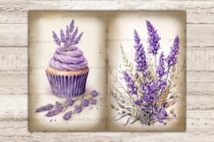 Lavender Junk Journal Pages, Vintage Botanical Ephemera, GlamArtZhanna, Spring Journal Card, Printable JPG Pages, Provence Printable Paper, Cottagecore Junk Journal Paper, Summer Collage Sheet, Digital Collage Sheet, Junk Journal Printable Paper Set