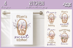 Lavender Kitchen Towel