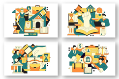 10 Law Firm Services Illustration Product Image 3
