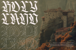 Lawlliet | Blackletter Typeface Product Image 3