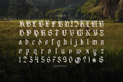 Lawlliet | Blackletter Typeface Product Image 10