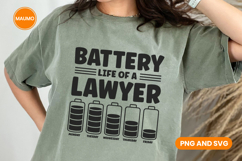 lawyer battery life funny quote Product Image 3