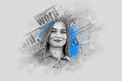 Typography Lawyers Text Photo Effect Product Image 4