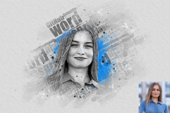 Typography Lawyers Text Photo Effect Product Image 6