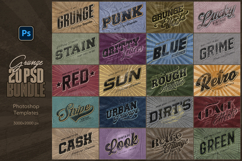 Grunge Text Effects Bundle Product Image 10