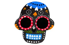Watercolor Day of the Dead Clipart, Mexican Dia de los Muert Product Image 3