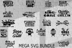 Barbecue engrave design, Barbecue clipart, Barbecue svg Product Image 1