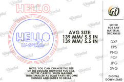 Macrame Baby Milestone Cards Bundle Laser Cut.Baby Card SVG Product Image 3