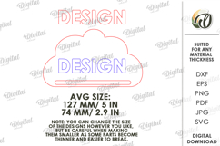 Baby Milestone Macrame Cards Bundle Laser Cut. Baby Card SVG Product Image 5