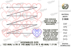 Layered Bead Organizer Laser Cut. Organizer Box SVG Product Image 3