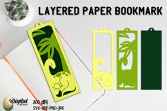 Layered Paper Bookmark Bundle. PaperCut. Bookmark SVG. Product Image 7