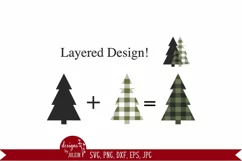Plaid Farm Fresh Christmas Trees, Christmas Designs Product Image 2