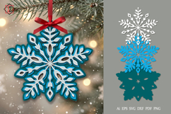 Layered snowflakes_3 | Cutting Files Product Image 1