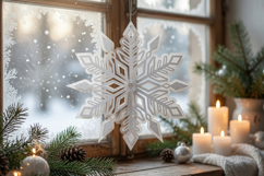Layered snowflakes_6 | Cutting Files Product Image 2