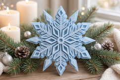 Layered snowflakes_6 | Cutting Files Product Image 3