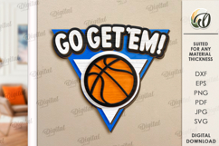Layered Sports Signs Bundle Laser Cut. Sport SVG Product Image 5
