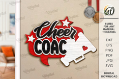 Layered Sports Signs Bundle Laser Cut. Sport SVG Product Image 7