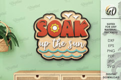 Summer Signs Bundle Laser Cut. Summer Decor SVG Product Image 16