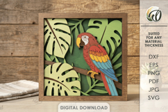 3D Layered Wall Art Signs Bundle Laser Cut. Summer SVG Product Image 11