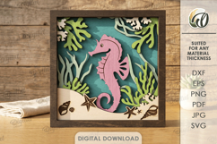 3D Layered Wall Art Signs Bundle Laser Cut. Summer SVG Product Image 12