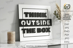 Layered Wall Word Art Signs Bundle Laser Cut. Wall Decor SVG Product Image 8