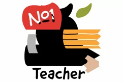 Teacher SVG | Teacher Gift SVG | Teacher Sign SVG Product Image 3