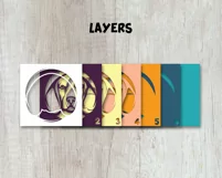 3d Dog Svg, Shadow Box Svg, Paper cut, Cute Dog Svg Product Image 5