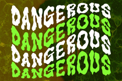 Layuger Horror Dripping Display Font Product Image 4