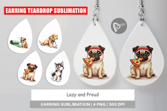 Anti-Fitness Dog Earring Product Image 1