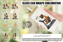 Anti-Fitness Dog Glass Can Product Image 1